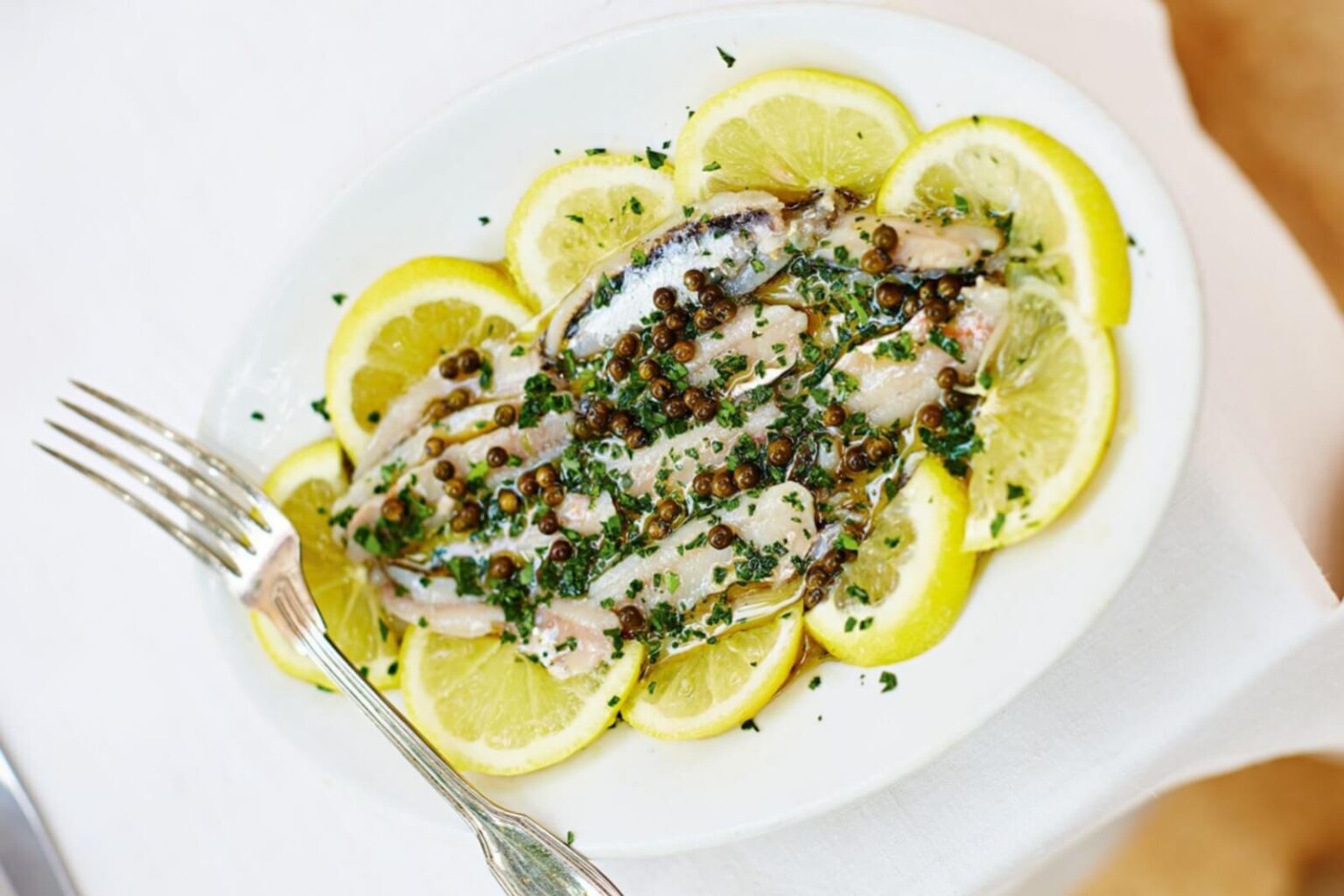 Sardines marinées au citron : la recette fraîche et parfumée en 5 minutes Sardines marinées au citron