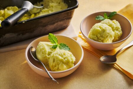 Sorbet aux pommes au Thermomix : la recette ultra facile avec seulement 3 ingrédients Sorbet aux pommes au Thermomix