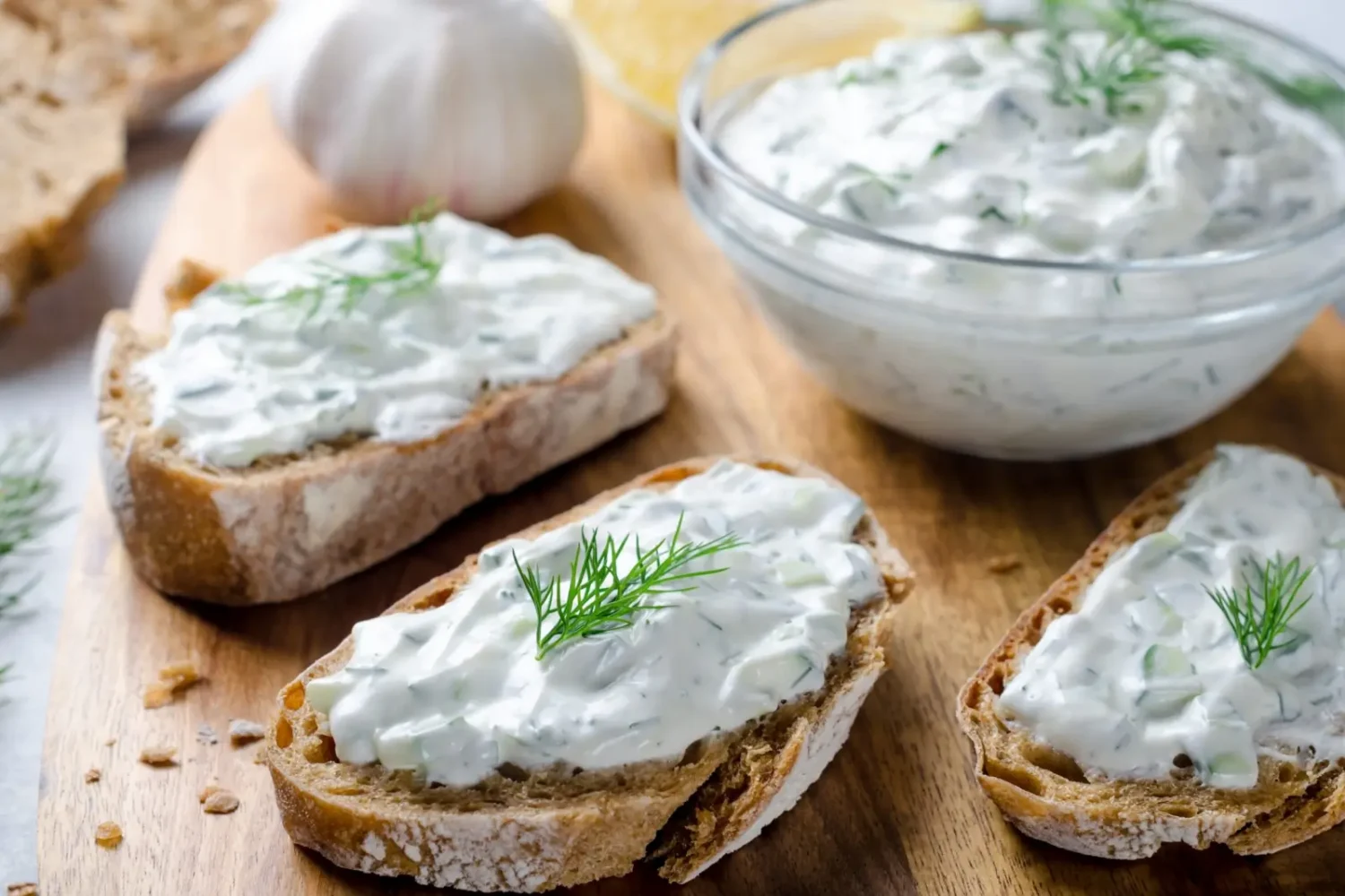 Tzatziki à la française : une sauce fraîcheur à la fois légère et ultra gourmande Tzatziki à la française
