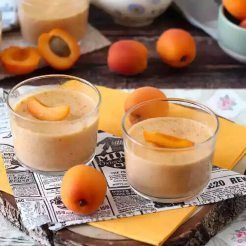 mousse aux abricots