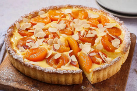 Tarte aux abricots à la frangipane