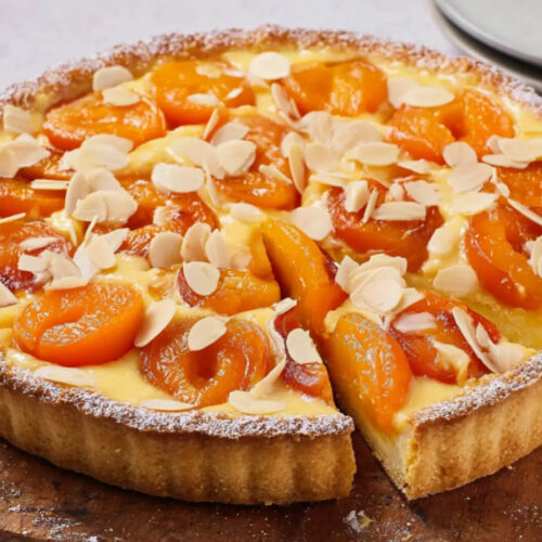 Tarte aux abricots à la frangipane