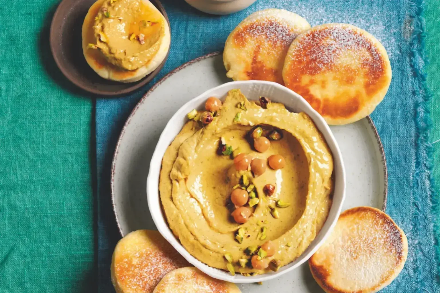 Houmous sucré à la pistache : la recette ultra gourmande qui va surprendre tout le monde Houmous sucré à la pistache