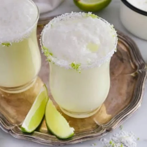 Limonade glacée au citron vert