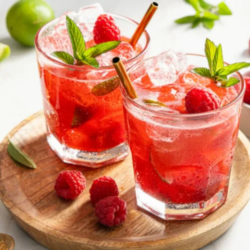 Mojito à la framboise