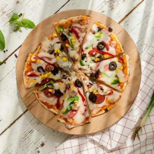 Pizza sur tortilla
