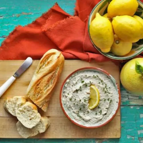Rillettes de maquereau fumé au yaourt grec