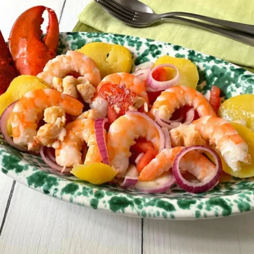Salade de fruits de mer à la catalane