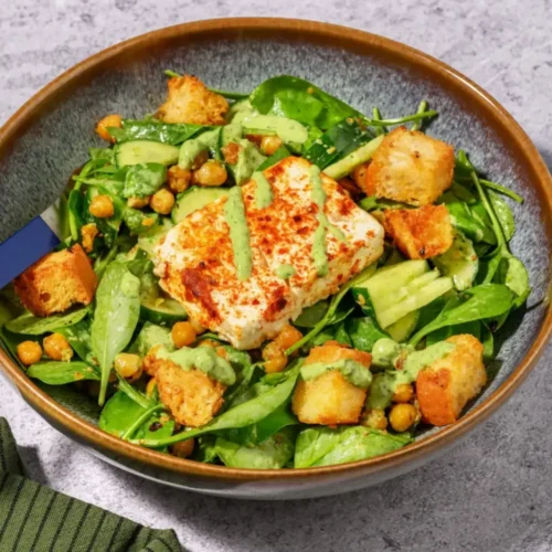 Salade de halloumi grillé