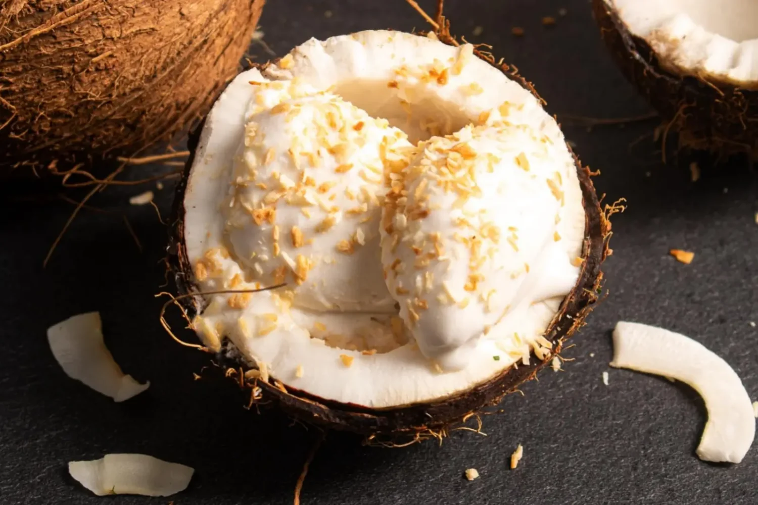 Glace à la noix de coco