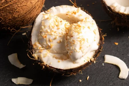 Glace à la noix de coco