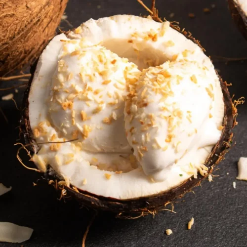 Glace à la noix de coco