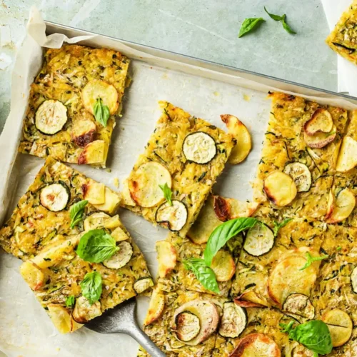 scarpaccia de courgettes