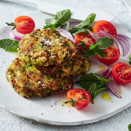 Beignets de courgette vegan