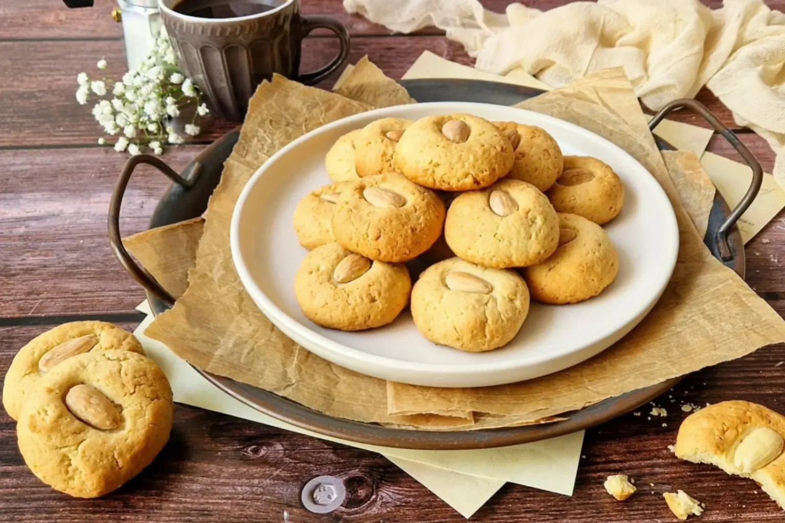 Biscuits aux amandes : si faciles qu’ils disparaissent en quelques minutes Biscuits aux amandes