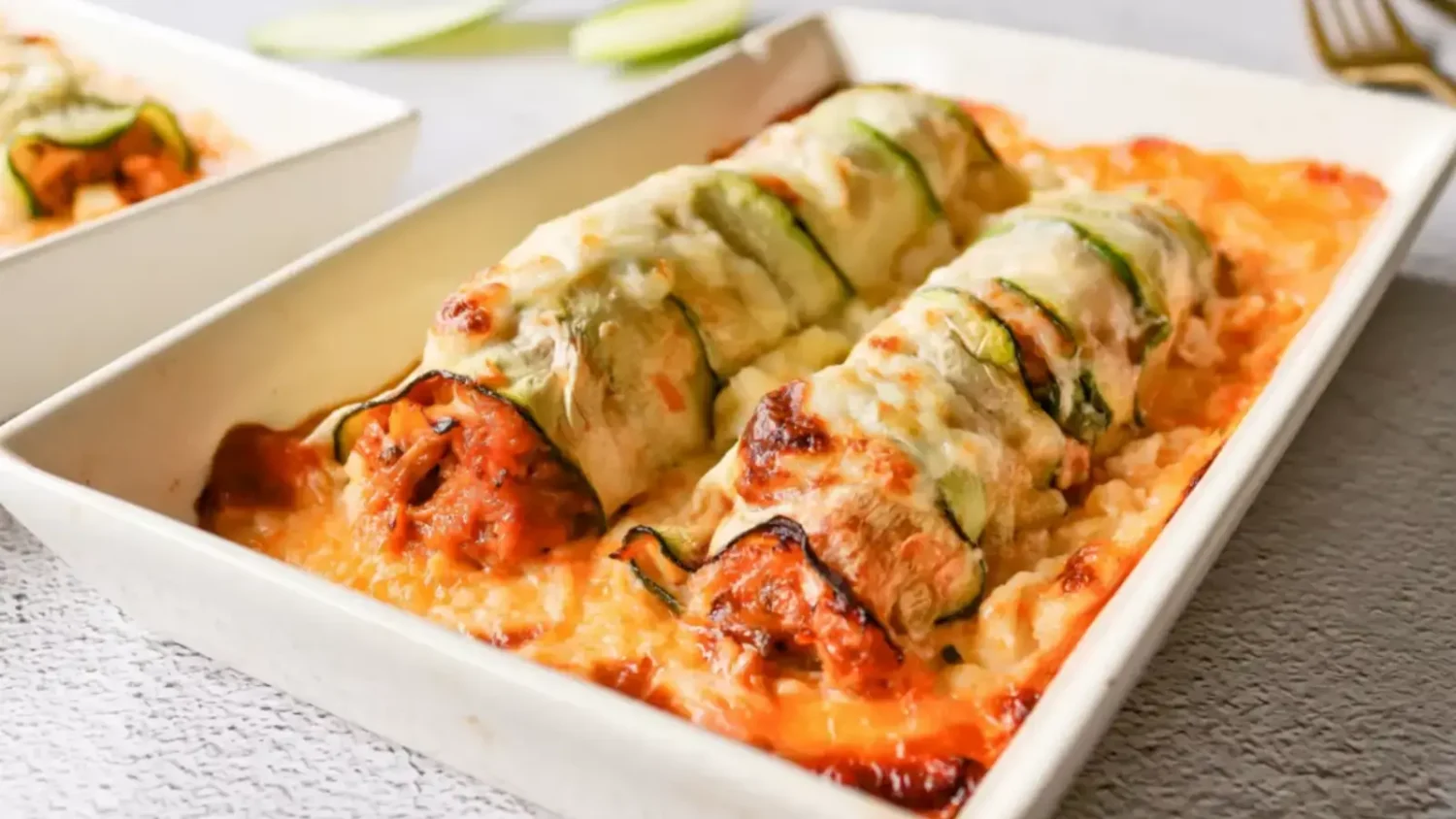 Cannellonis de courgettes