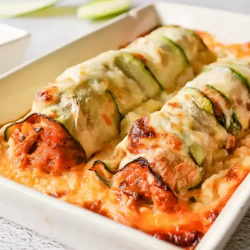 Cannellonis de courgettes