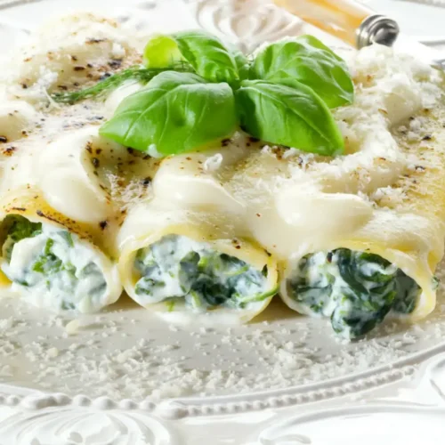 Cannellonis ricotta épinards