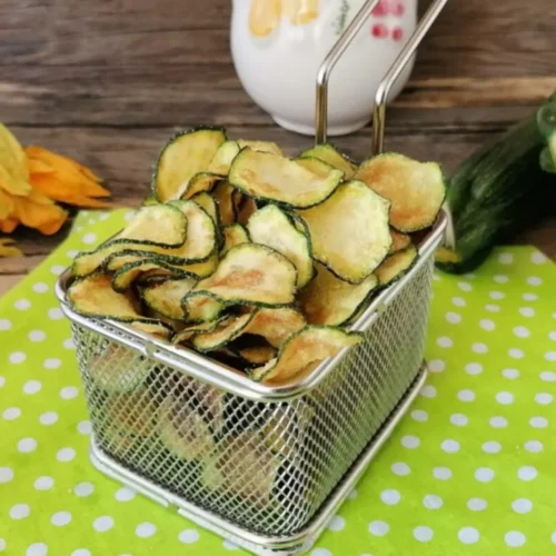 Chips de courgette croustillantes