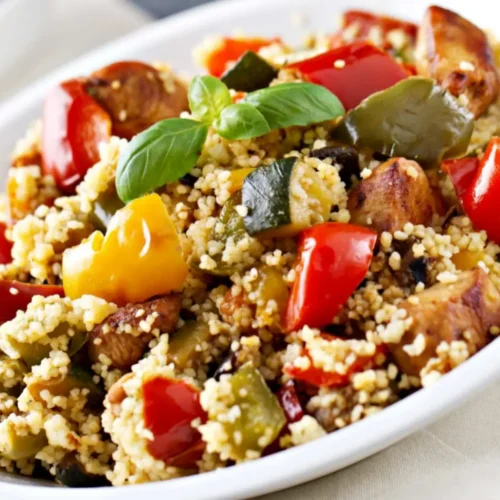 Couscous au poulet et légumes