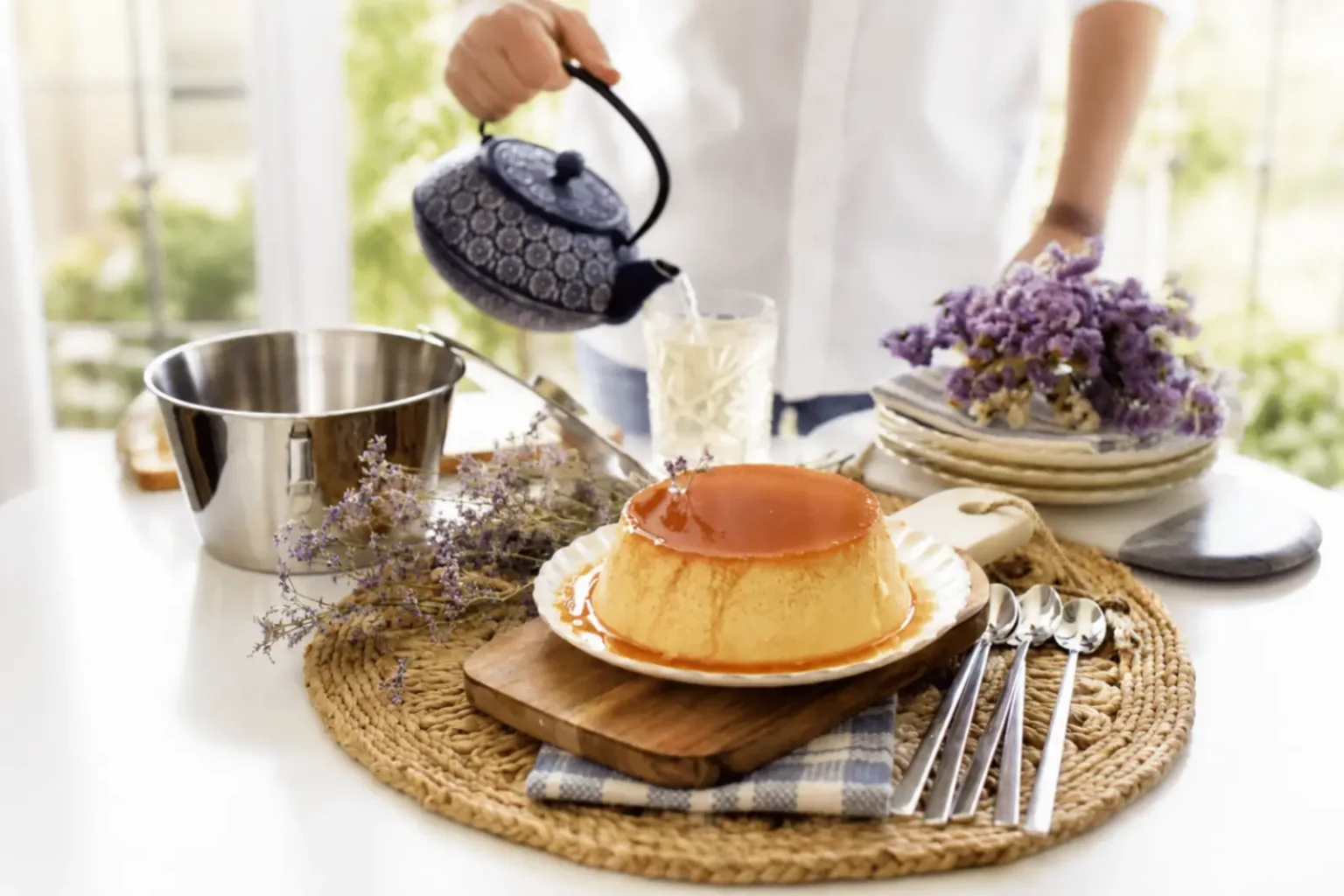 Flan au caramel maison