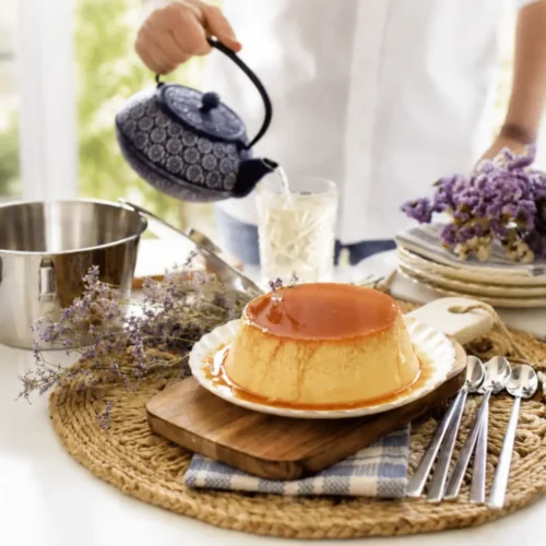 Flan au caramel maison