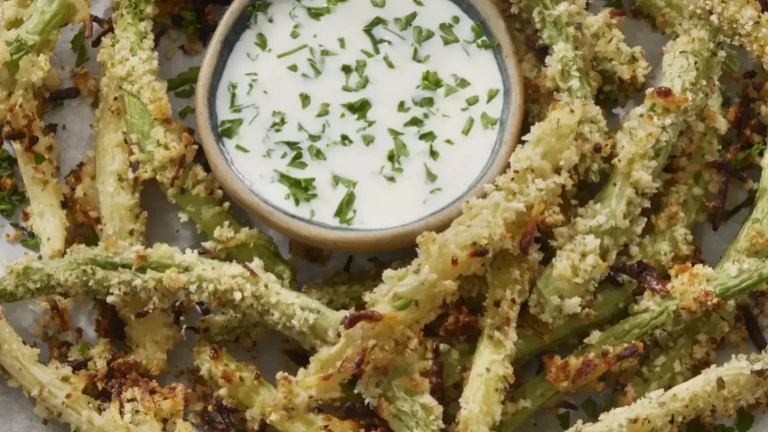 Frites de courgettes au four : si croustillantes qu’on oublie qu’elles ne sont pas frites Frites de courgettes panées au four