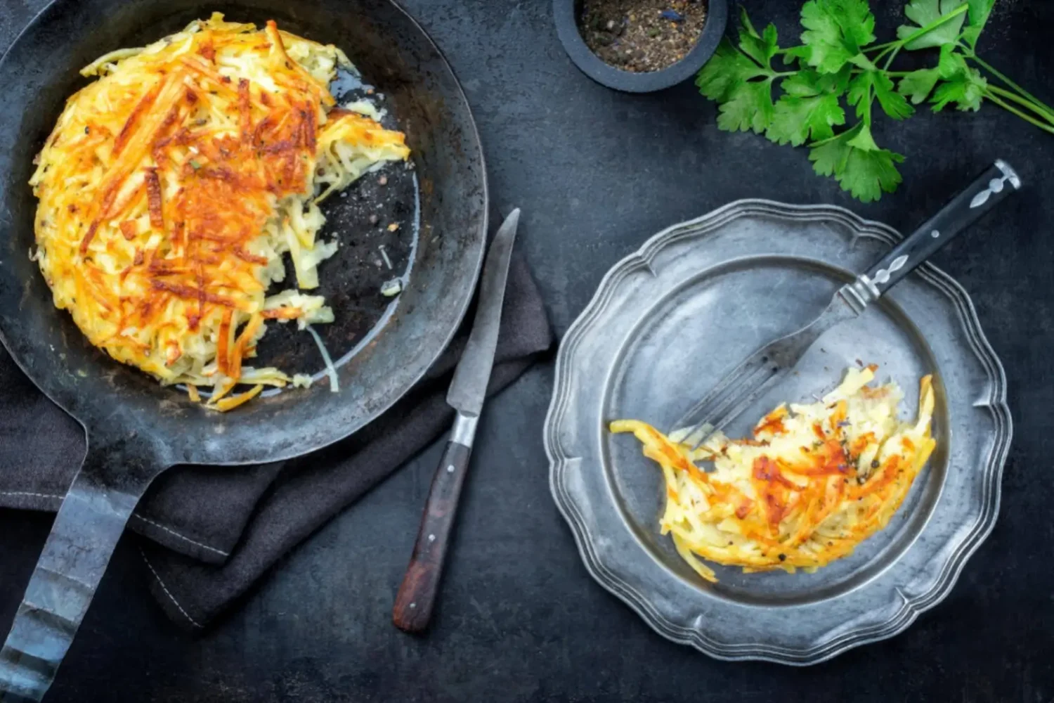 Galette de courgettes croustillante : l’astuce qui change tout pour bien la dorer Galette de courgettes croustillante