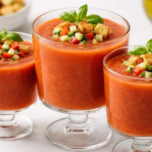 Gaspacho express sans robot