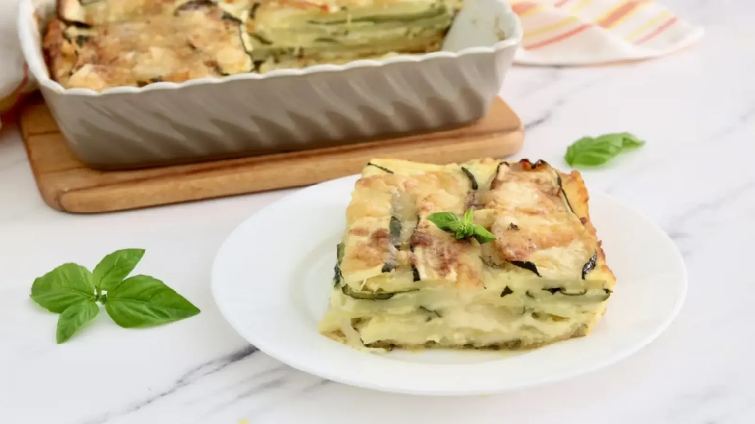 Gratin de courgettes et pommes de terre sans béchamel : je le fais tout le temps ! Gratin de courgettes et pommes de terre sans béchamel
