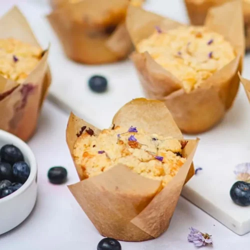 Muffins aux myrtilles