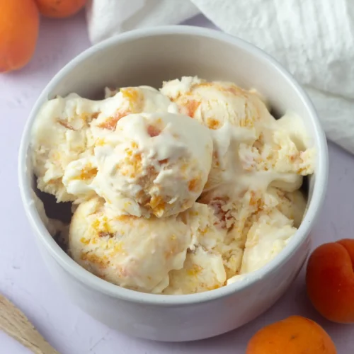 Parfait glacé aux abricots et au miel