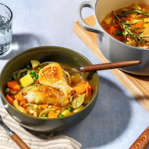 Pilons de poulet mijotés au romarin
