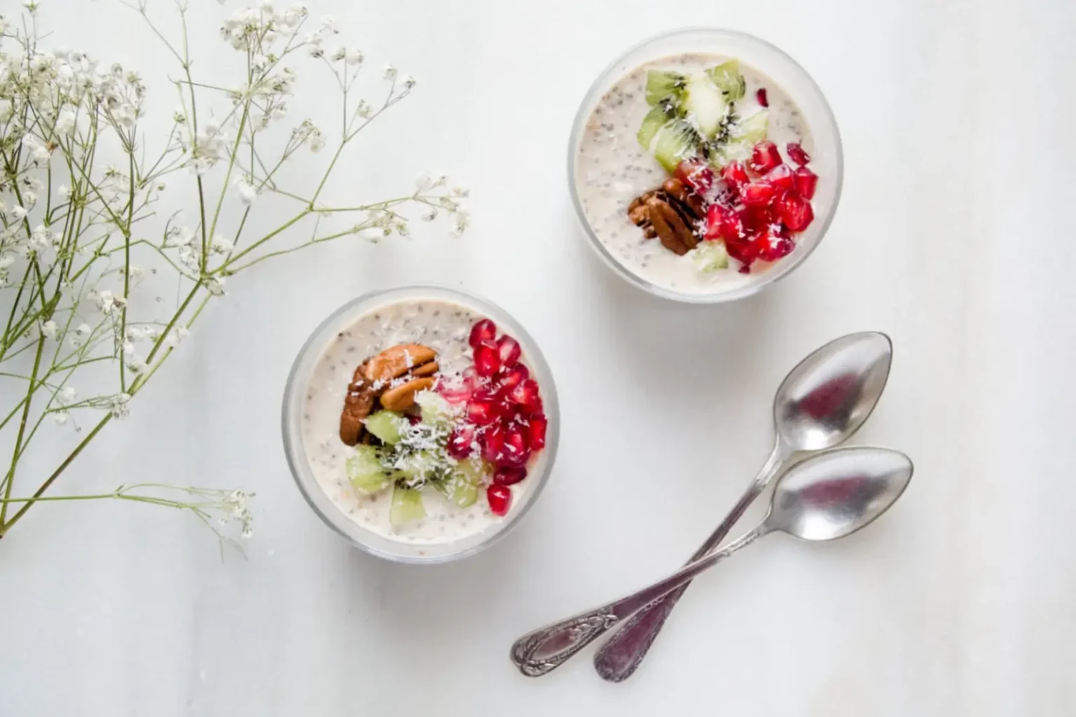 Pouding crémeux à la noix de coco