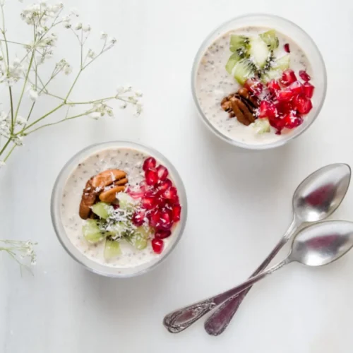 Pouding crémeux à la noix de coco