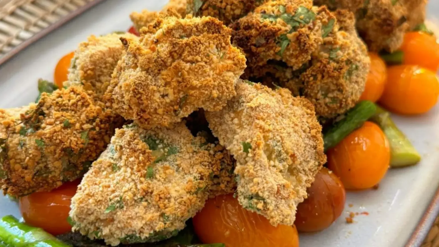 Poulet croustillant au four : cette sauce citron-gingembre change tout Poulet croustillant au four