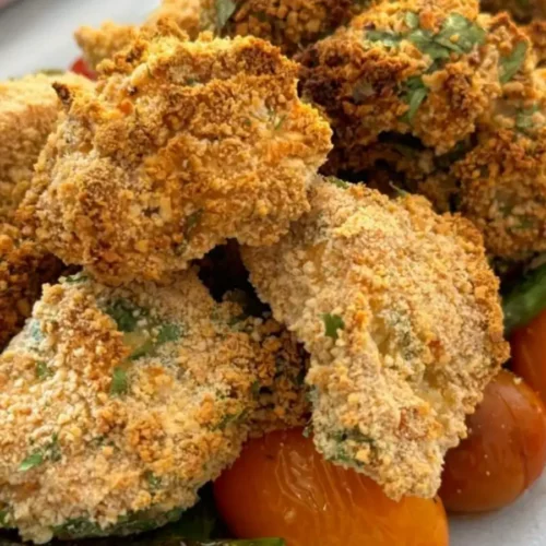 Poulet croustillant au four