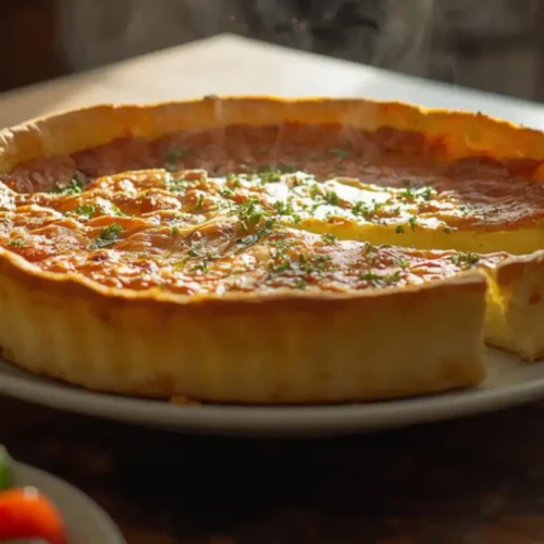 Quiche au saumon fumé à l'Air Fryer