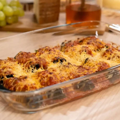 Roulés d’aubergines à la Parmigiana