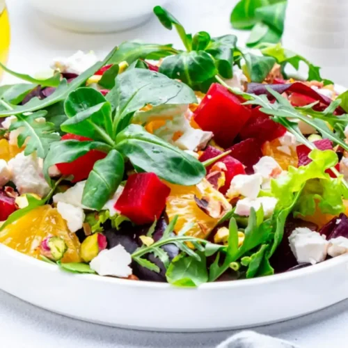 Salade de betteraves rôties et oranges