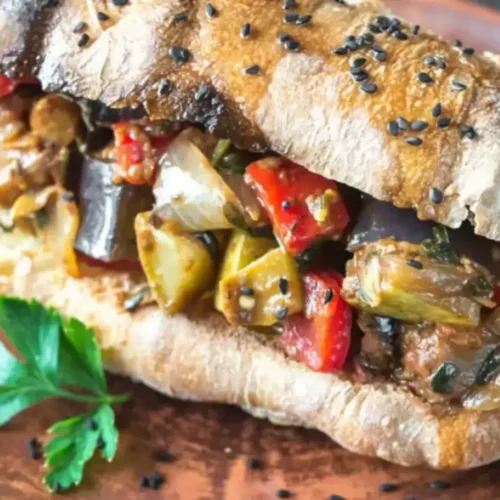 Sandwich à l'escalivada