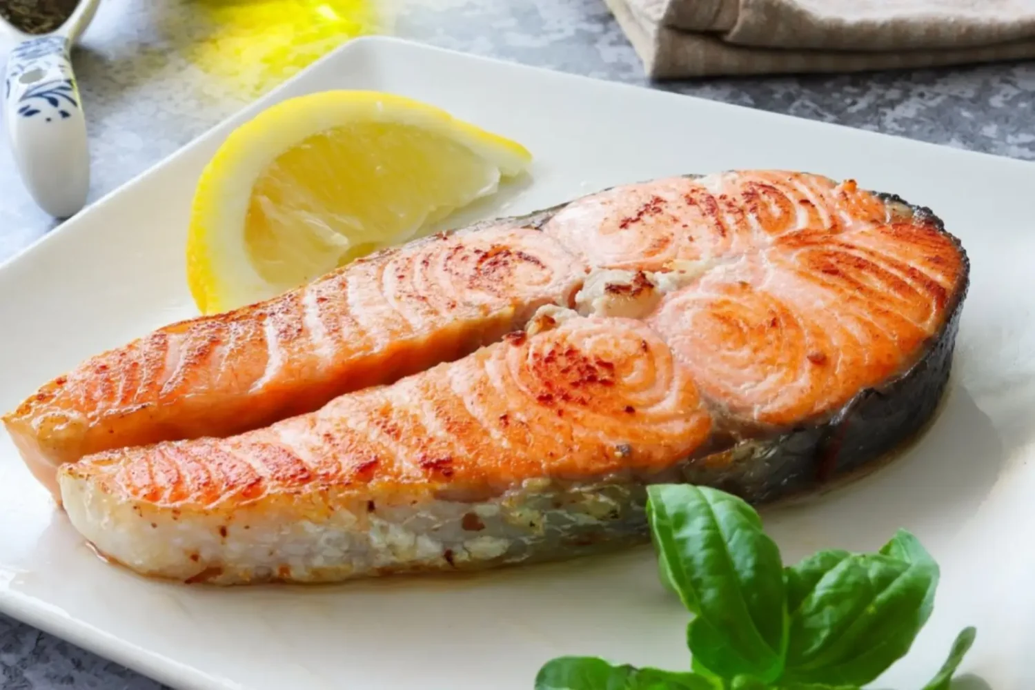 Saumon à la plancha