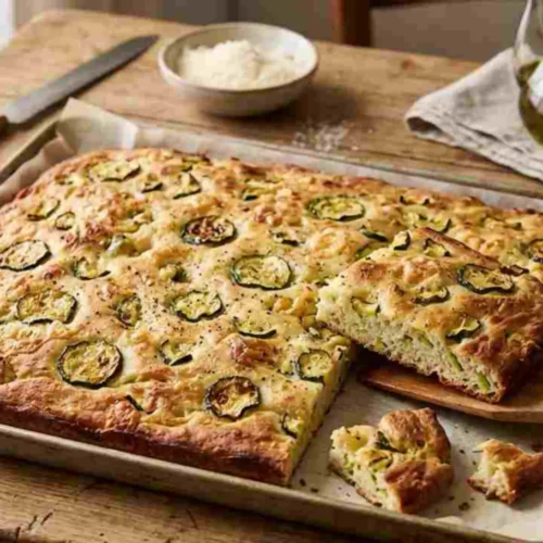 Schiacciata aux courgettes