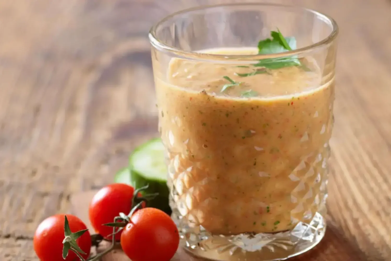 Smoothie façon gaspacho