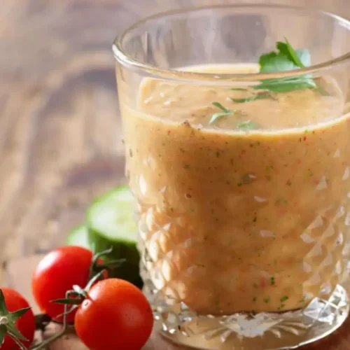 Smoothie façon gaspacho