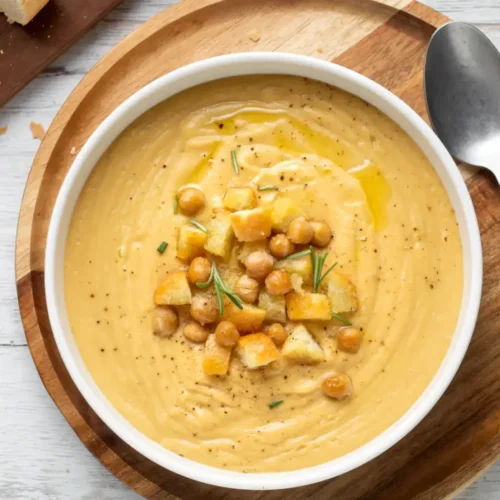 Soupe pois chiches au Thermomix