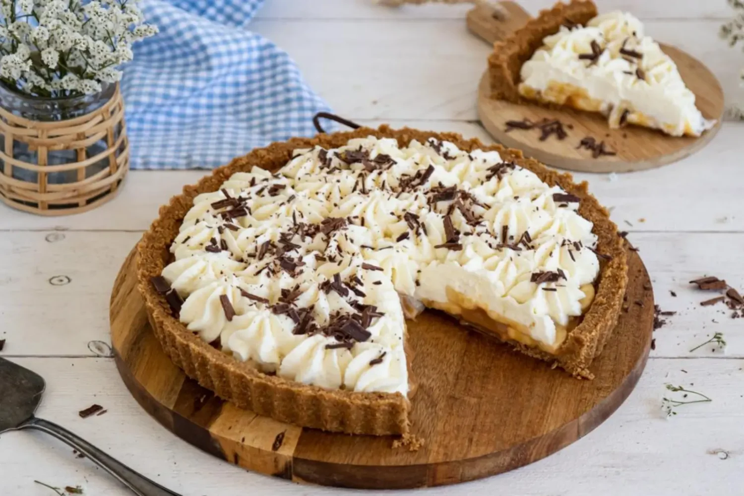 Tarte Banoffee : le dessert anglais ultra gourmand qui fond en bouche Tarte Banoffee