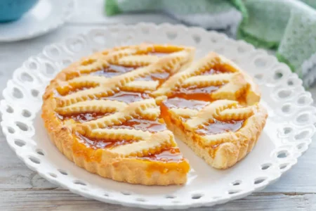 Tarte à la confiture d’abricots