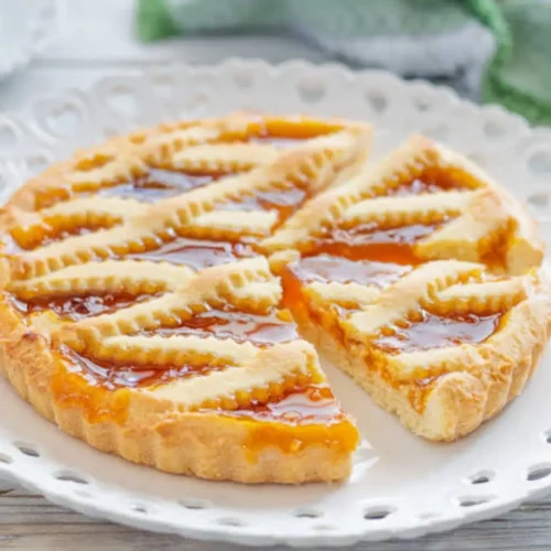 Tarte à la confiture d’abricots