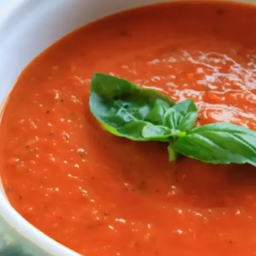 Velouté de tomates crémeux